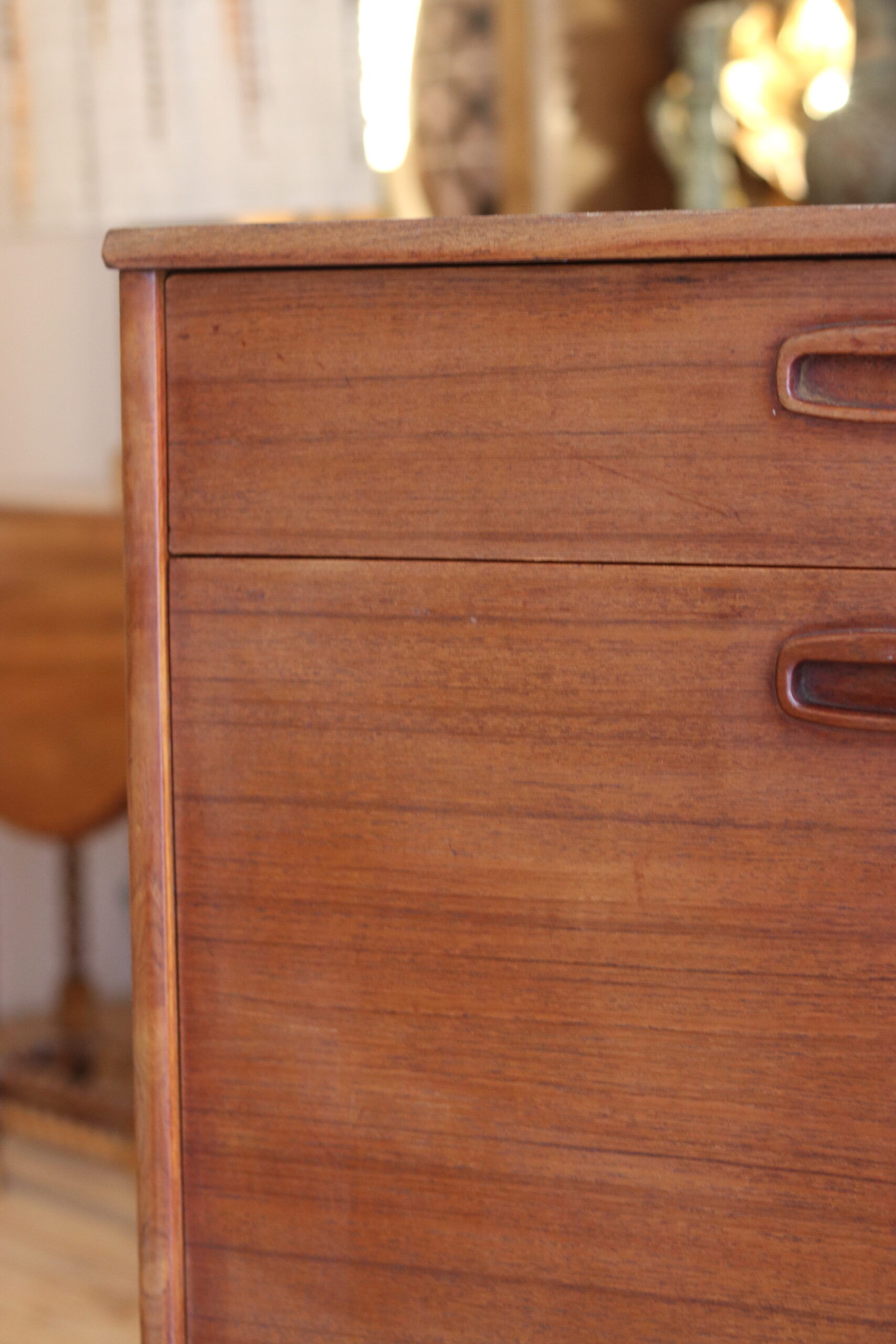 Scandinavian teak enfilade from the 1960s.