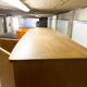 Scandinavian wardrobe 1960 honey color 4 doors L 205 cm