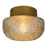 Midcentury Rare Flush Mount, Ceiling or Wall Lamp, Germany, 1970s