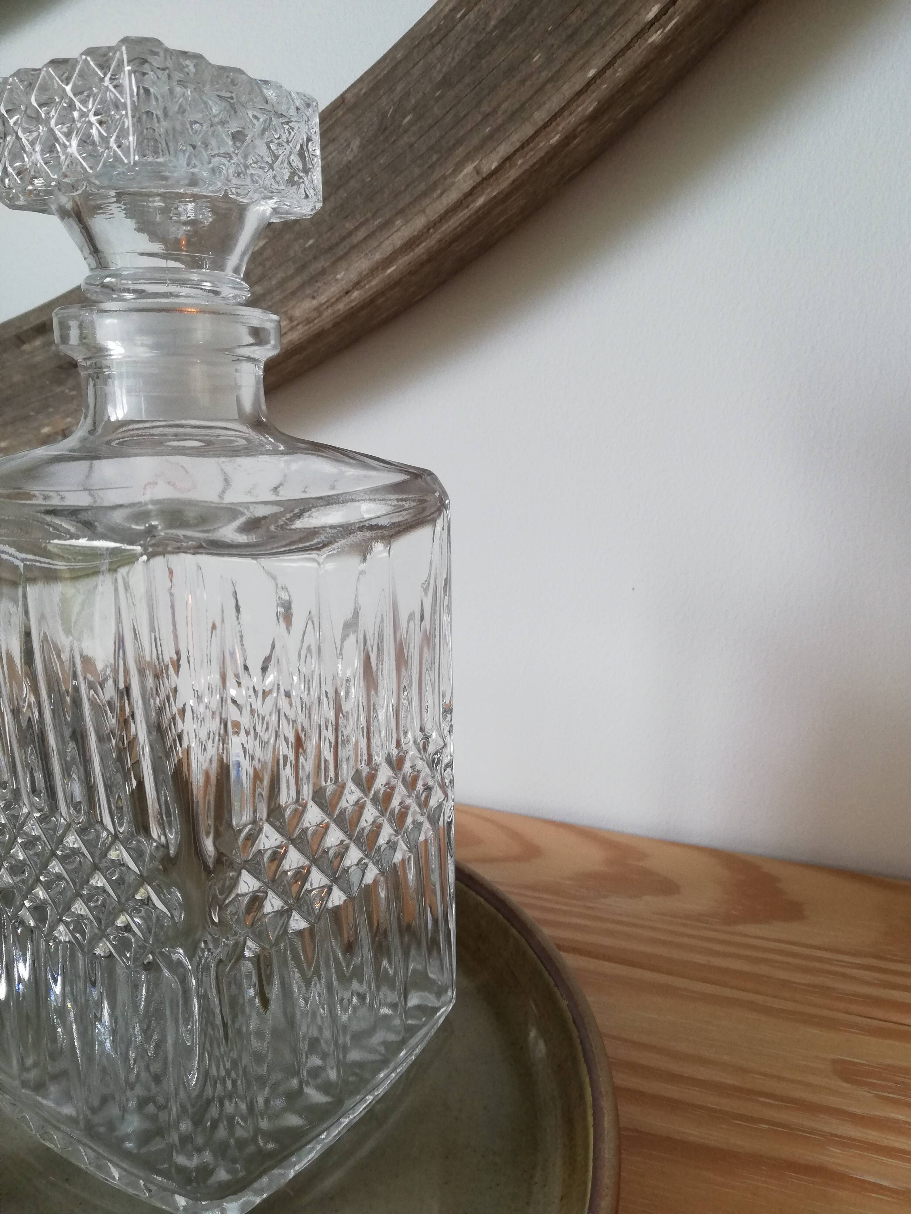 Vintage whisky decanter