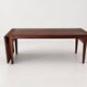 Table basse extensible en teck danois modèle PJ 56B par Grete Jalk, années 1960.