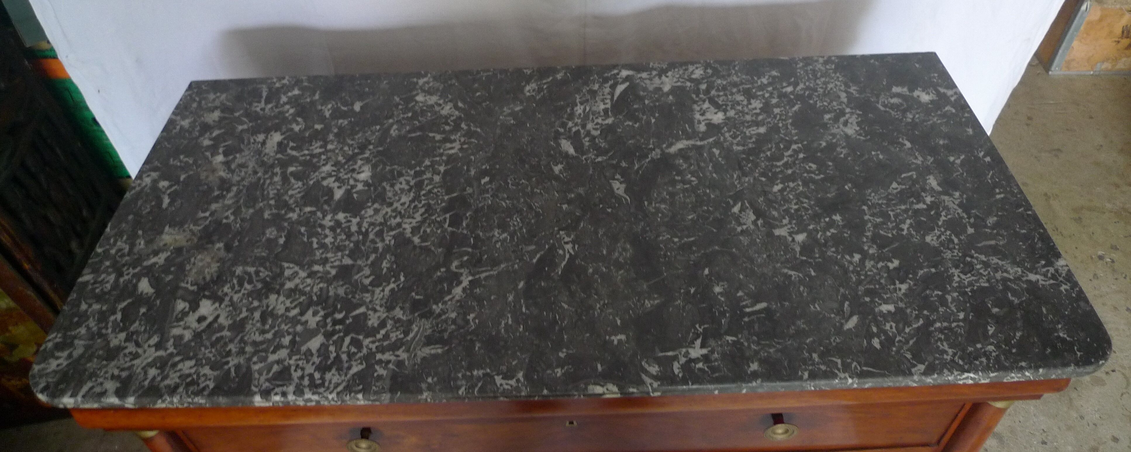 Walnut column dresser