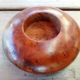 Thuja wood candle holder