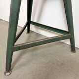 Green Industrial Workshop Stool, 1960s