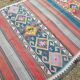 Vintage Turkish hallway rug 154x347 cm