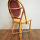 Lot of 14 purple stackable deck chairs has 50's 60's