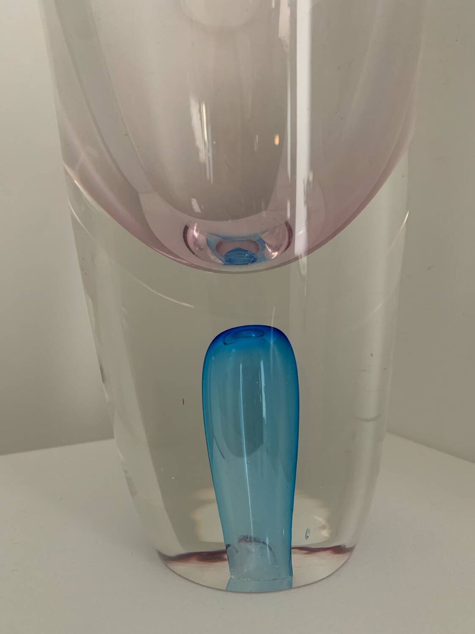 Murano submerged vase