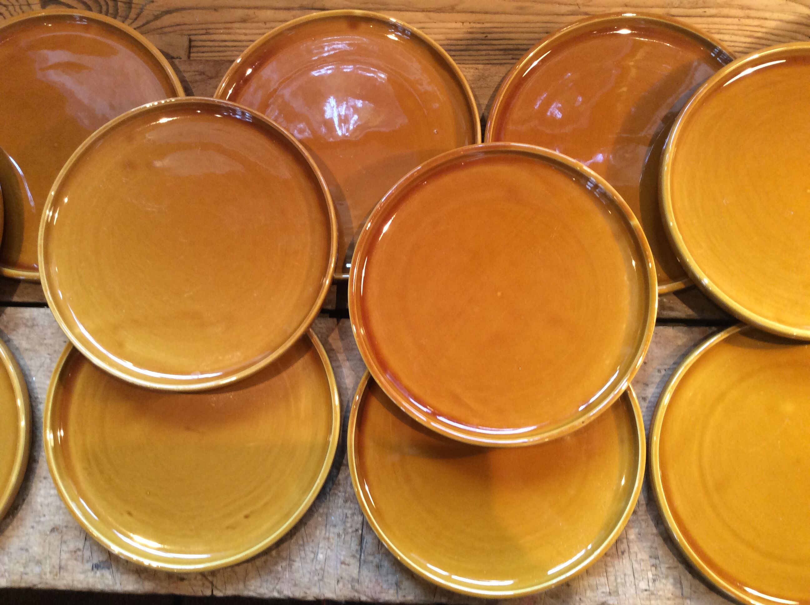 Set of 12 plates vintage