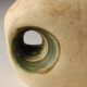 Pair of sculptural ceramic vases by Nikos Dazelidis, Greece, 1970s.