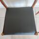 paire de chaises scandinaves style Fristho Franeker, assises rénovées