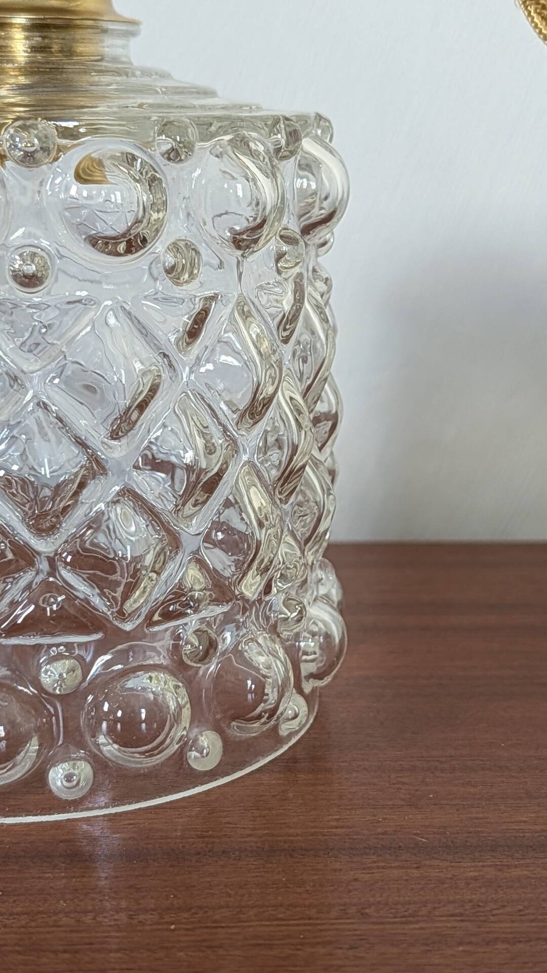 Moulded glass suspension "Bubble"