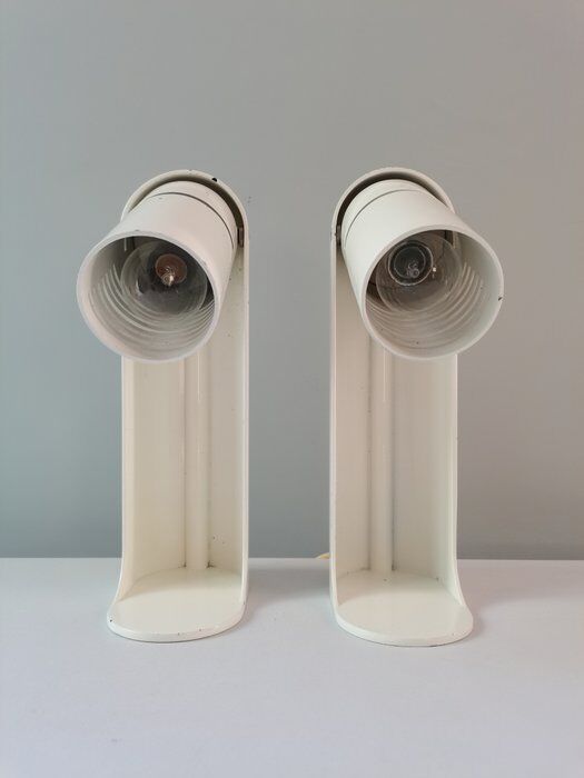 Pair of Italian lamps Flip Top by Richard Carruthers