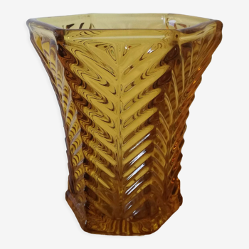 Vase ambre