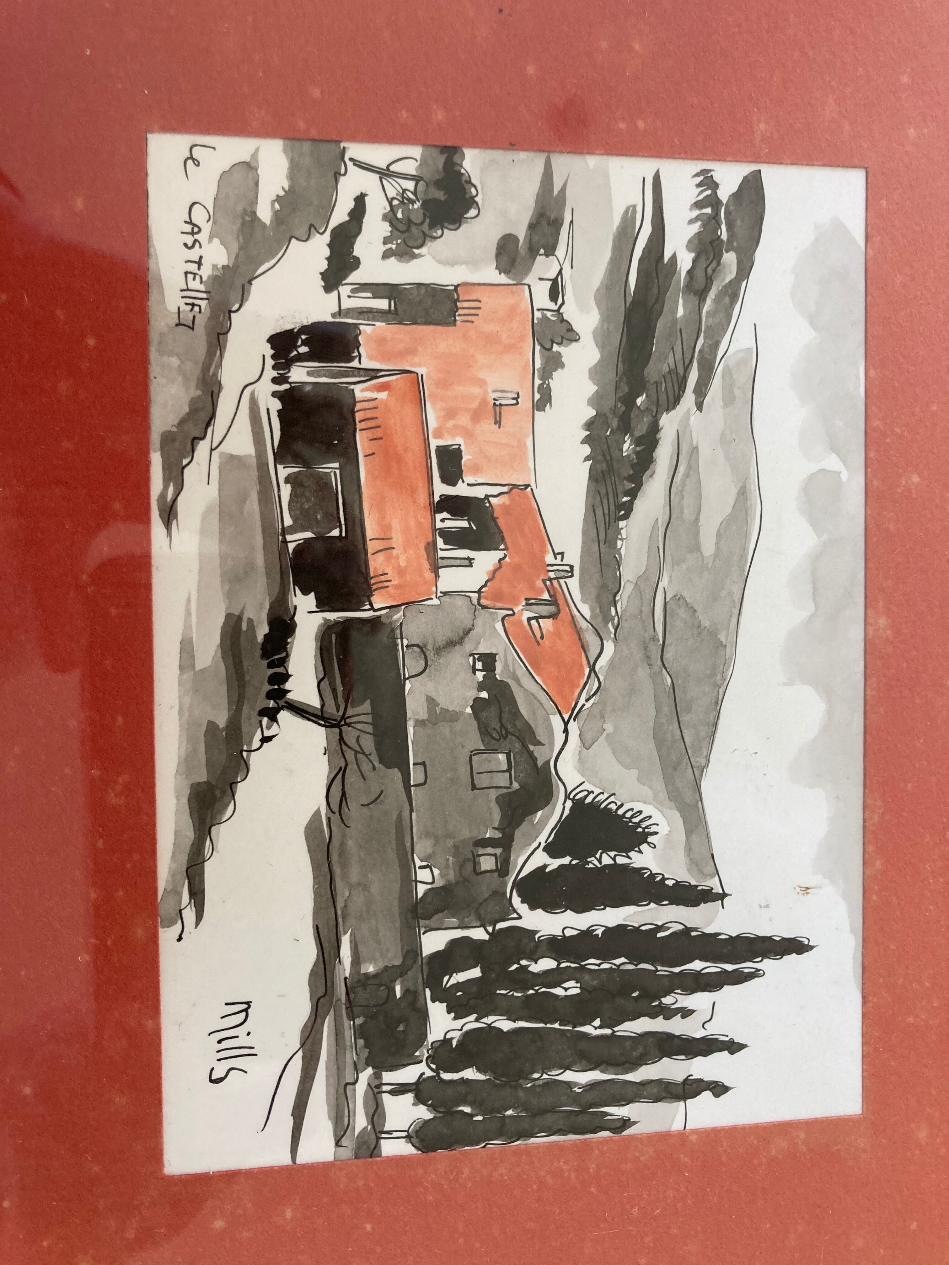 Watercolors by Mills