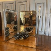 Miroir de coiffeur 3 volets vintage