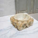 Vintage ashtray in alabaster