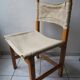 Safari chair by karin möbring. pine and canvas, 70s