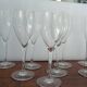 8 Baccarat water glasses signed Saint Remy model