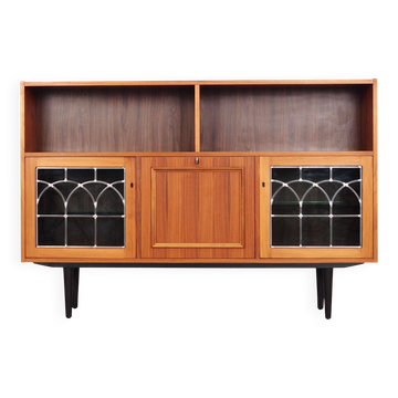 Bibliothèque en teck, design danois, années 1970, production : Danemark