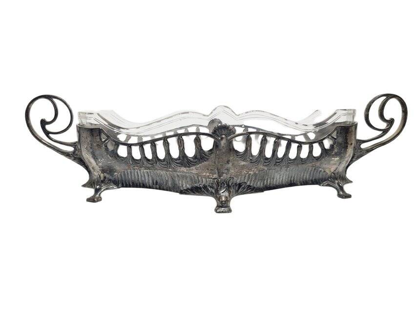 Art Nouveau jardinière from WMF, Germany, 1890s