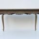 Vintage Oak &  Mosaic Coffee Table with Brids, Louis XV style 1970s