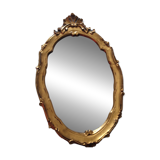 Louis XVI style gilded mirror