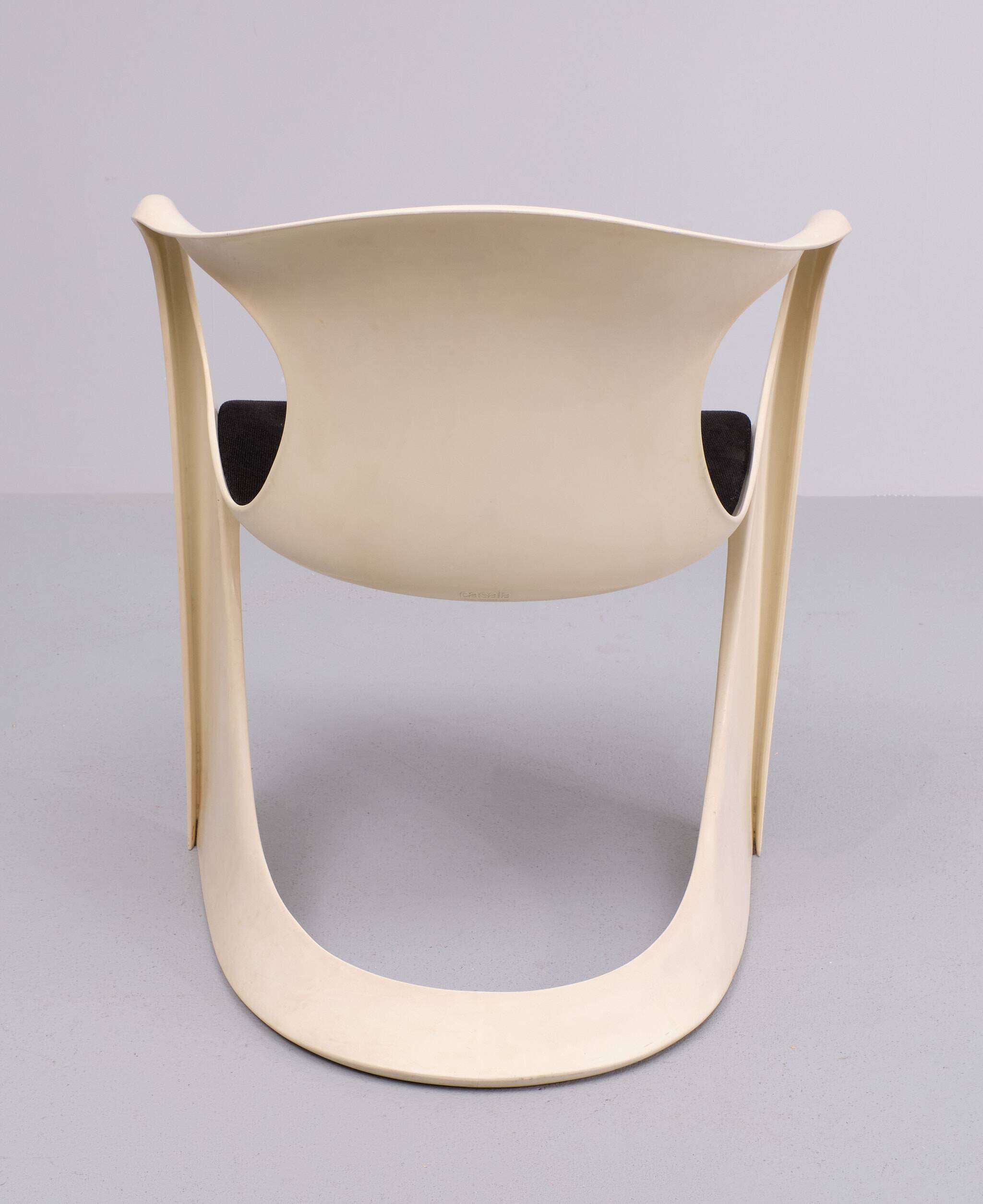 Casalino Fiberglass Chair by Alexander Begge for Casala, 1974