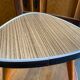 Formica small vintage coffee table tripod carries plant midcentury 50s