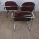Slichaise Souvignet chrome armchair