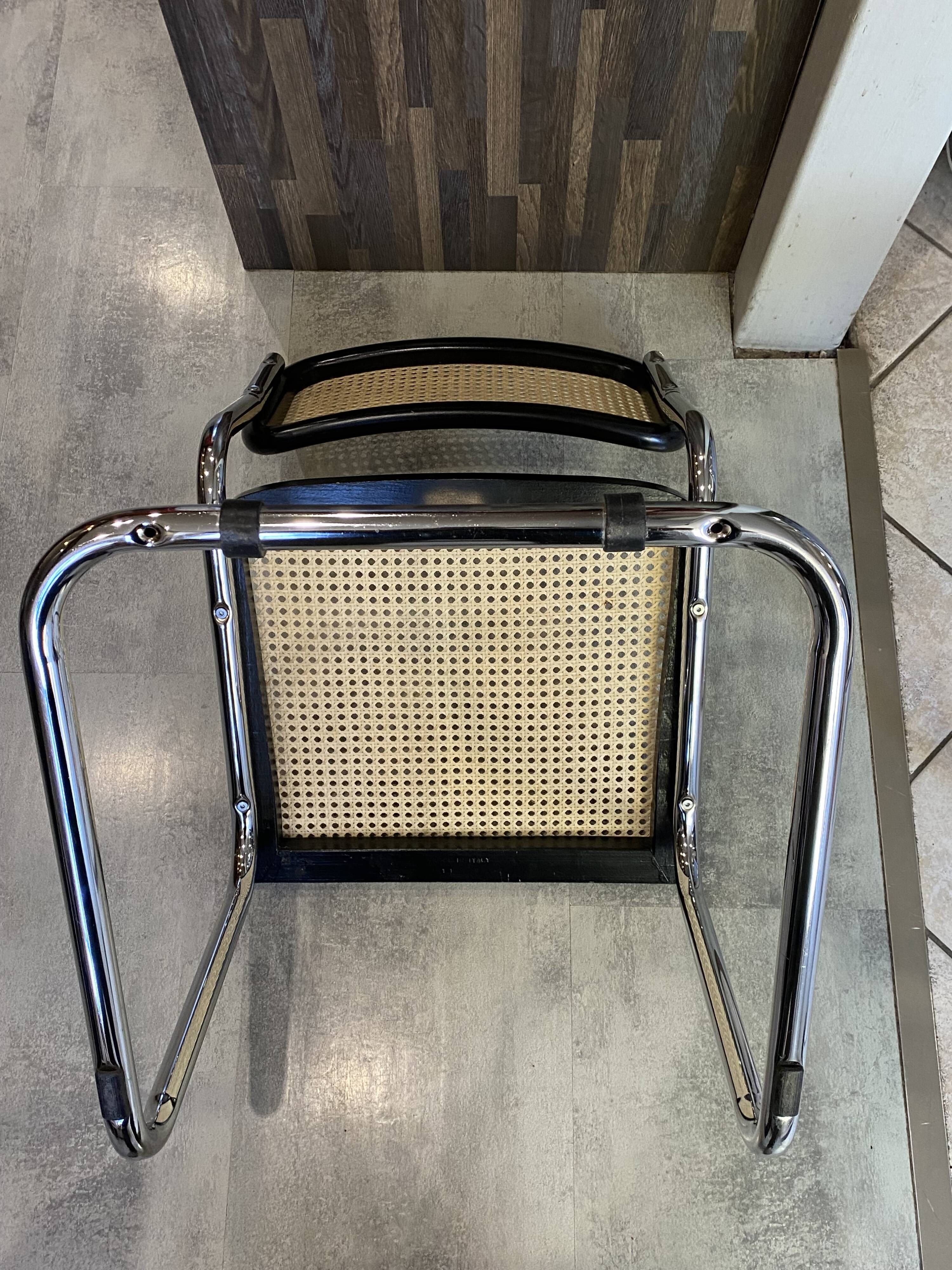 Cesca B32 chair vintage Marcel Breuer Italy