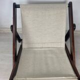 Pair of folding armchairs
