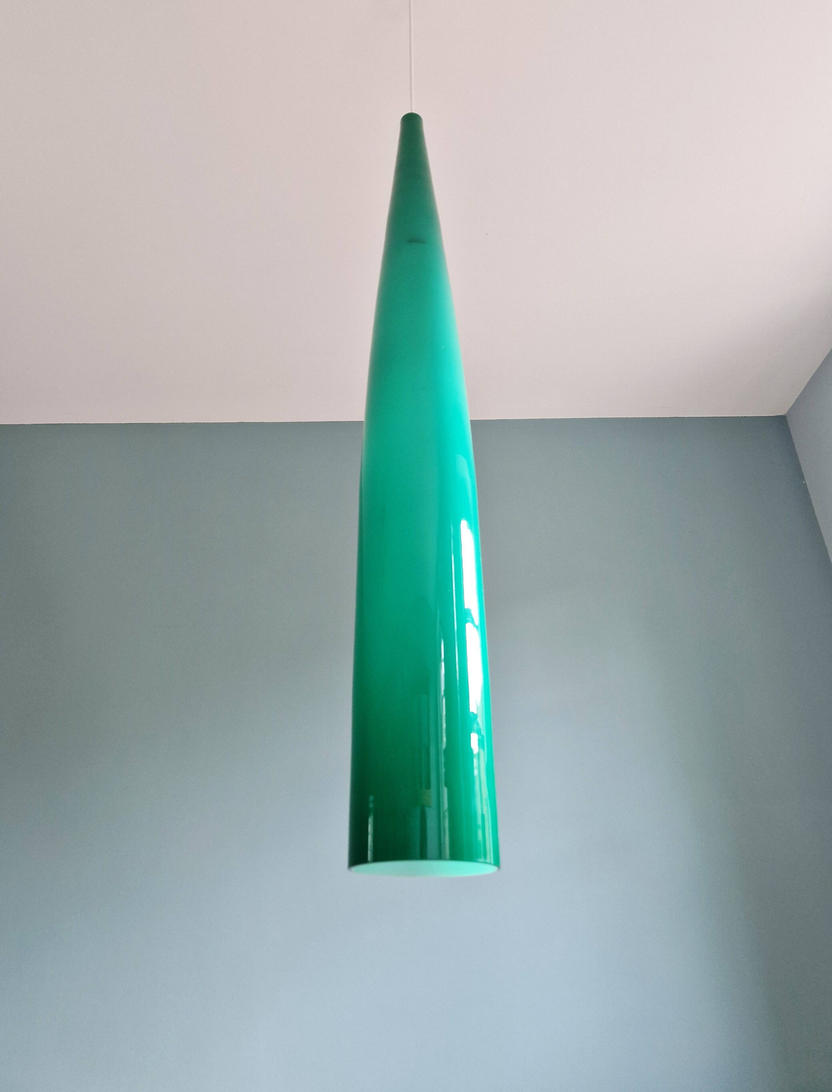 XXL Murano glass suspension trio, Alessandro Pianon, Vistosi, 1960