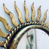 Golden sun mirror