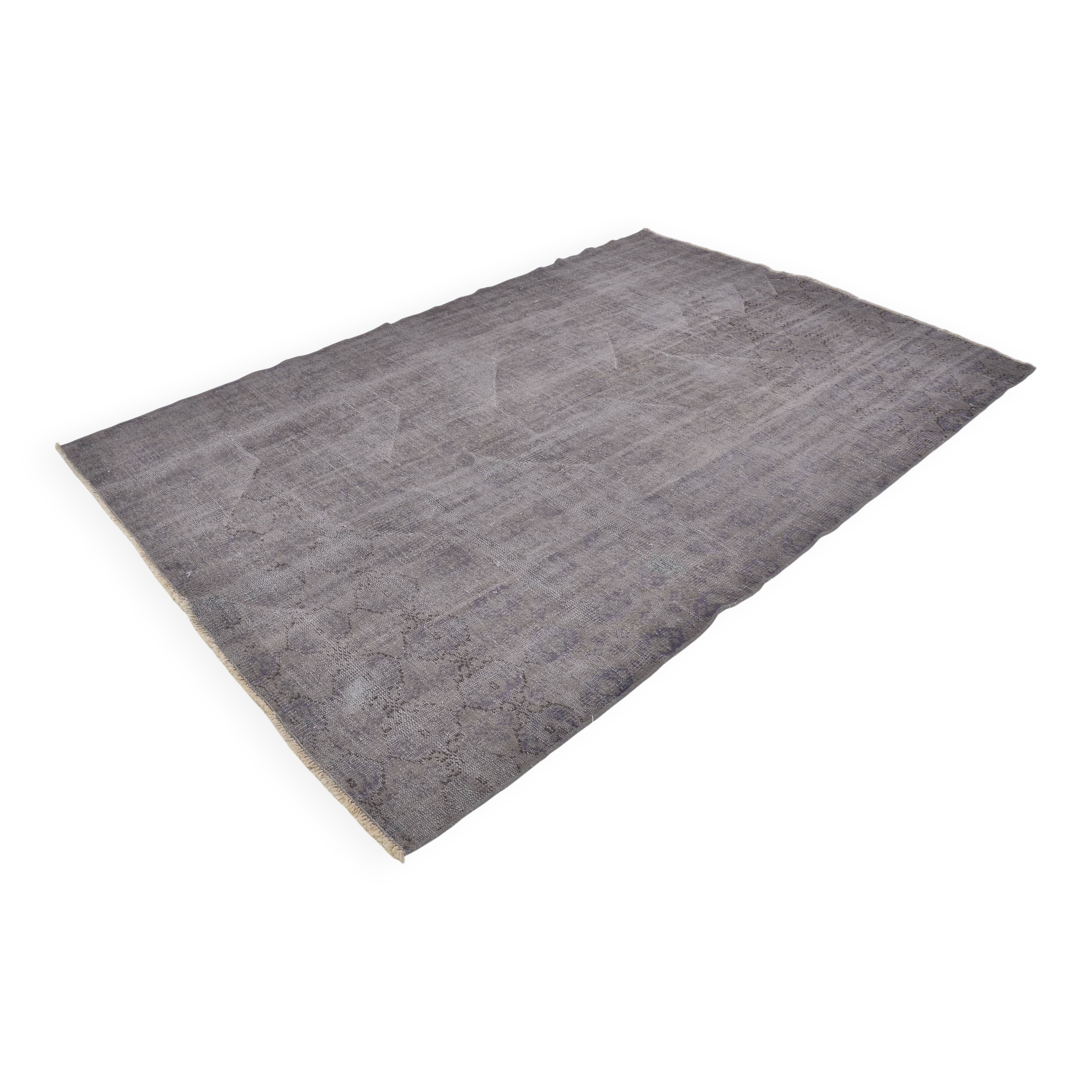 Oushak Handmade Grey Carpet sku 1522