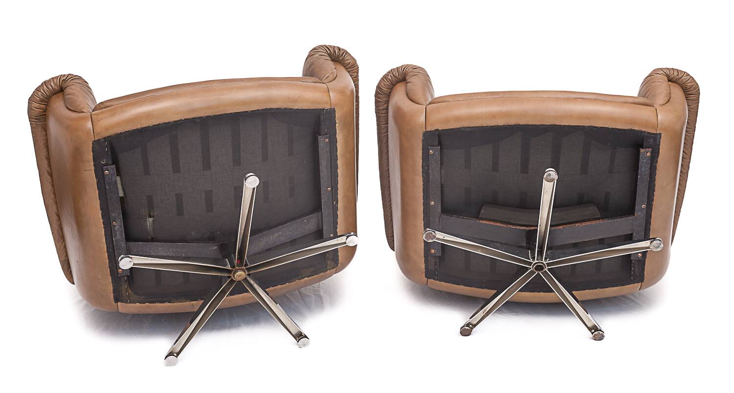 Salon De Sede DS 31 en cuir, 1960