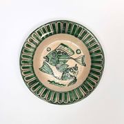 4 Vietri plates decorated by Fabbrica Ceramica Avallone, 1930s