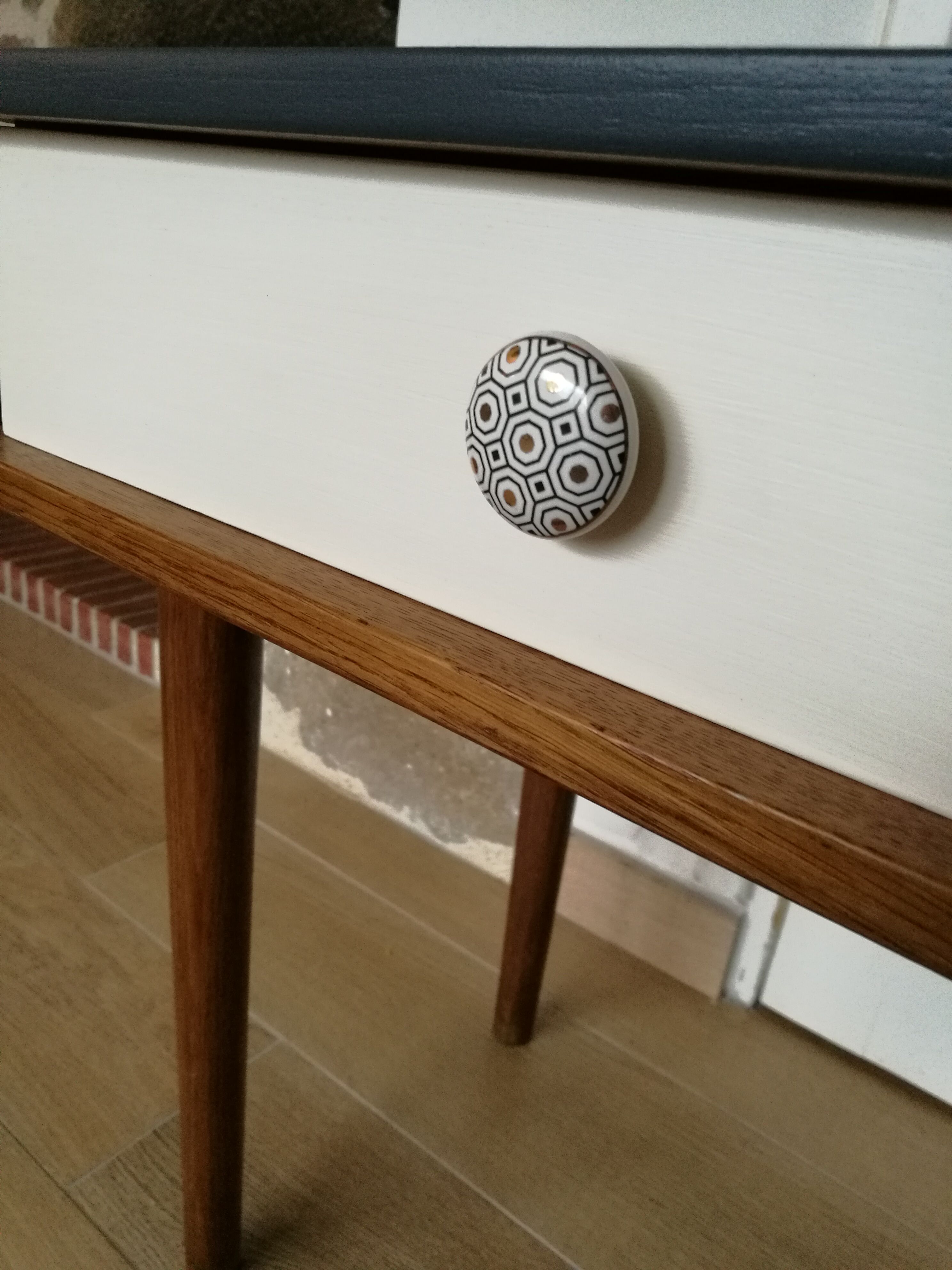 Vintage bedside table