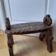 Tabouret banc bois esprit forêt noire