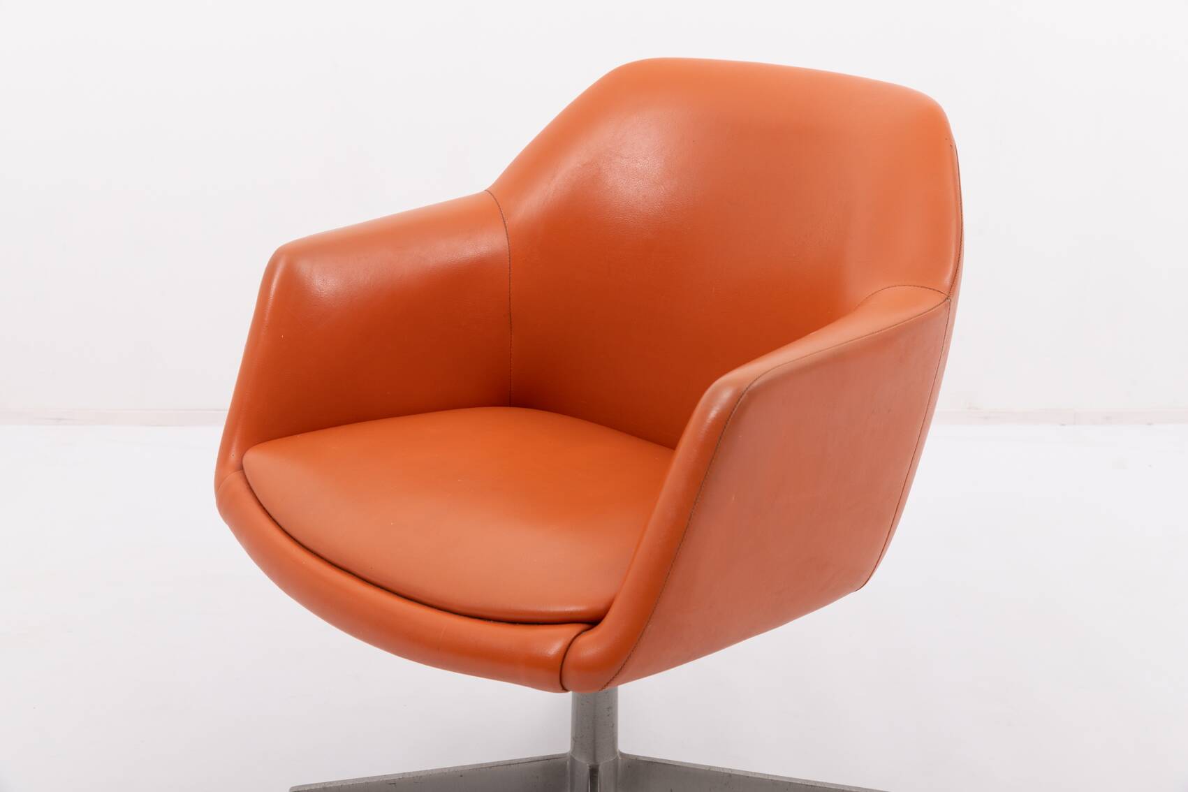 Danish Modern Architectural Armchair, 1960s
