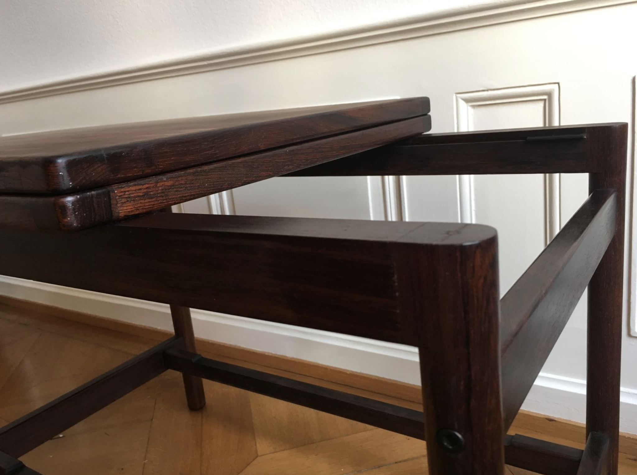 Chariot de mi-siècle palissandre danois par Kurt Ostervig pour Jason Møbler