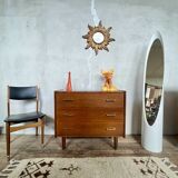 Brutalist vintage chest of drawers