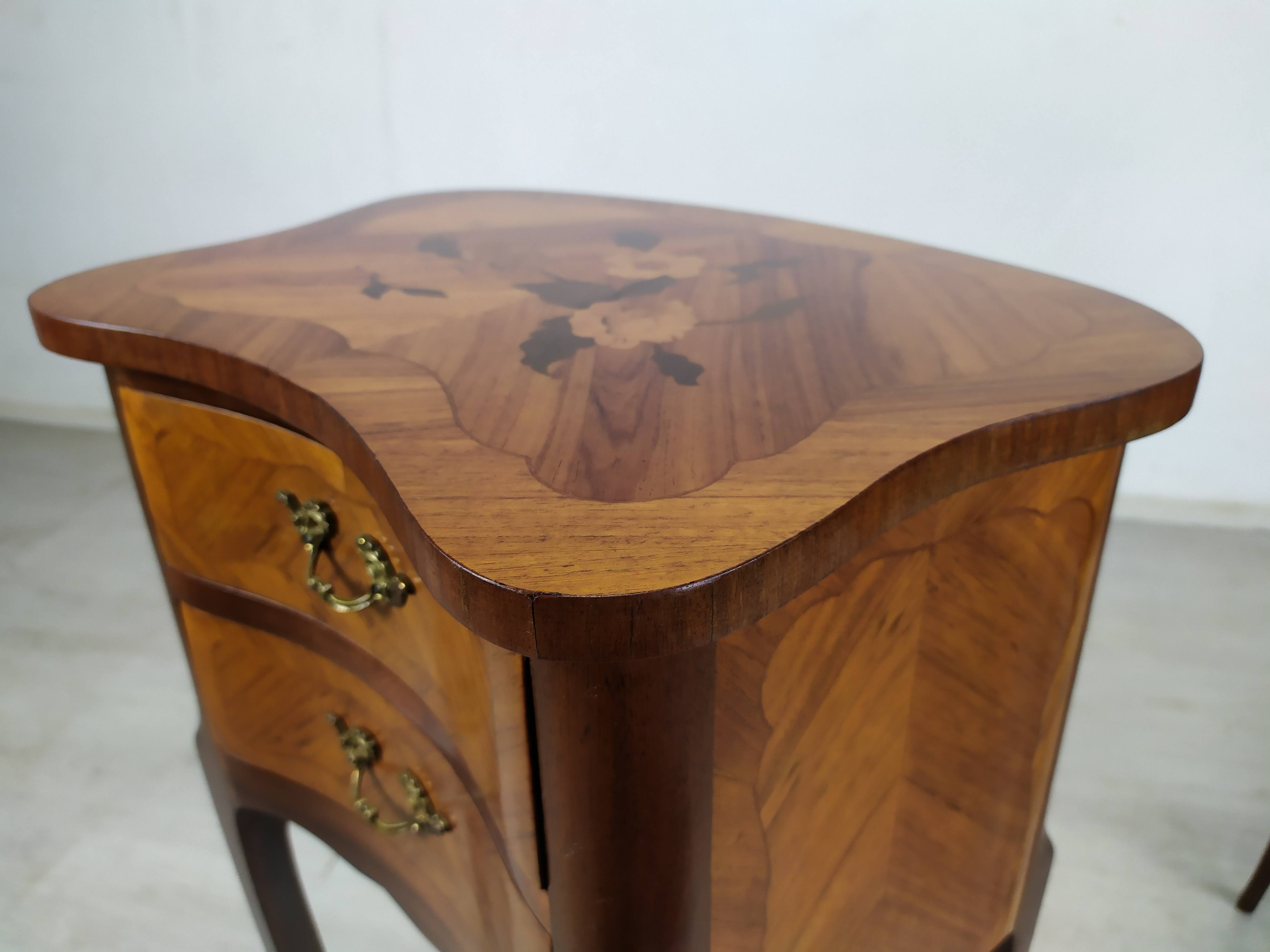 Pair of Louis XV bedside tables