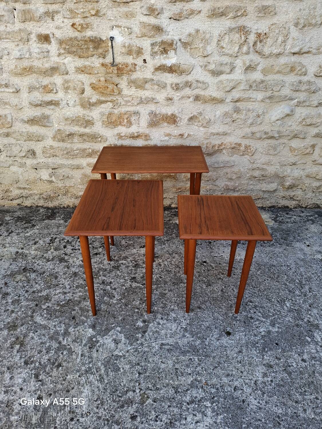 Scandinavian nesting tables