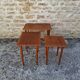 Scandinavian nesting tables