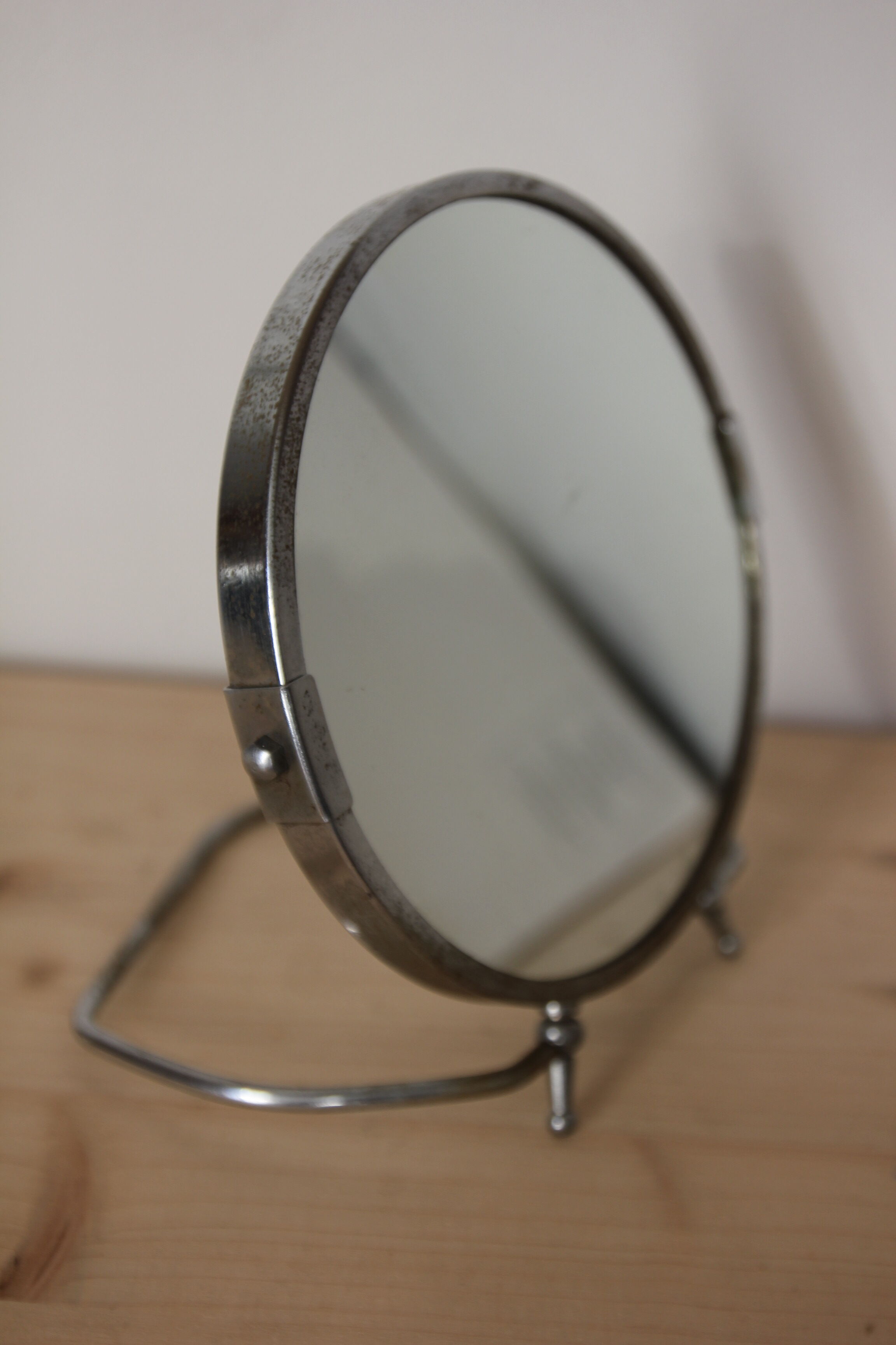 Round barber mirror 15x26cm