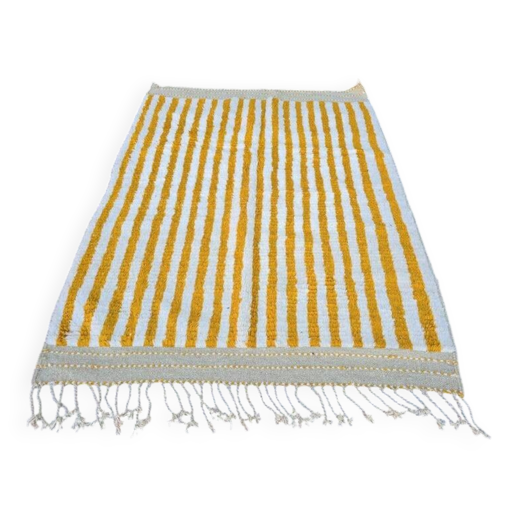 Natural pure wool rug