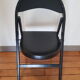 Black tuna and b751 folding chair