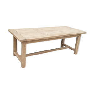 Table de ferme en chêne