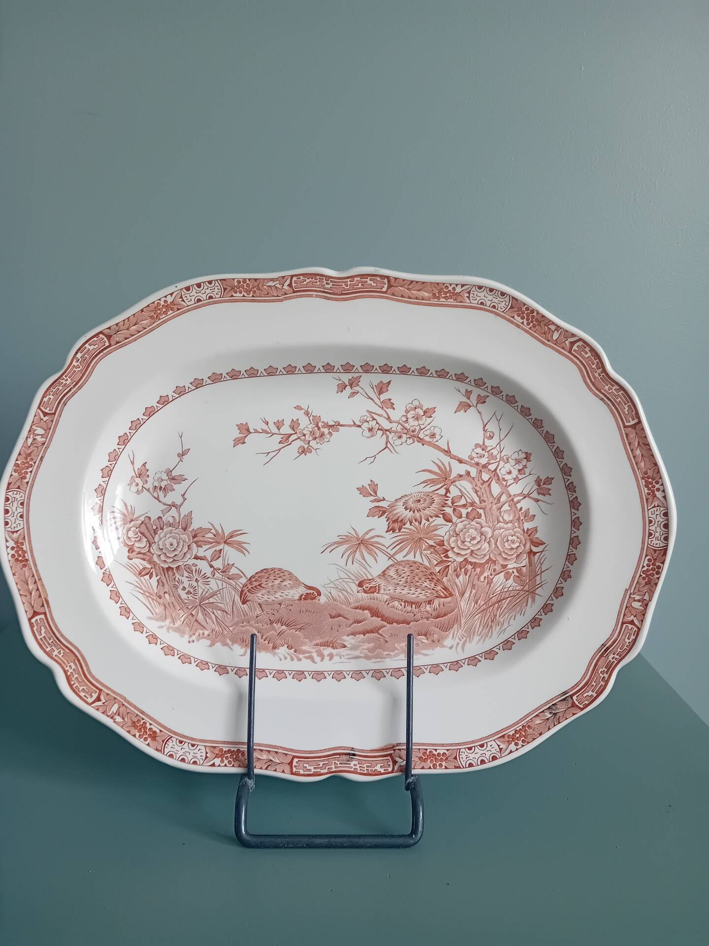 Oval plate Furnivals