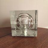 Lamp glass, cube cubosfera wila 1970